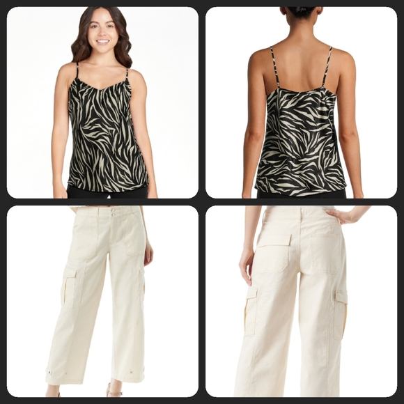 Time and Tru / Jessica Simpson Other - Two-Piece Adorable Outfit - Time & Tru L Shirt & Jessica Simpson 6 Pants **NWT**